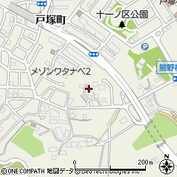神奈川県横浜市戸塚区戸塚町2182周辺の地図