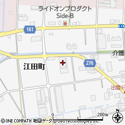 島根県出雲市江田町263周辺の地図