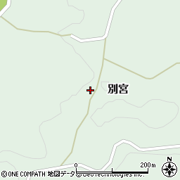 兵庫県養父市別宮1162周辺の地図