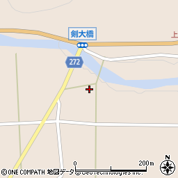 兵庫県養父市八鹿町八木2378周辺の地図