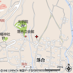 神奈川県秦野市落合219周辺の地図