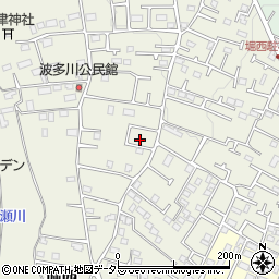 神奈川県秦野市堀西829周辺の地図