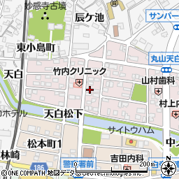 愛知県犬山市丸山天白町85周辺の地図