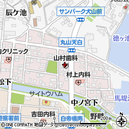愛知県犬山市丸山天白町189周辺の地図