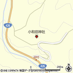 小和田神社周辺の地図