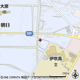 滋賀県米原市朝日310-1周辺の地図