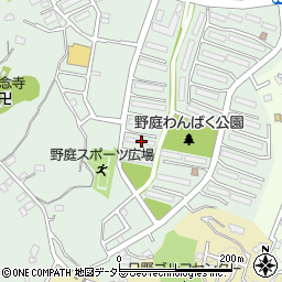 神奈川県横浜市港南区野庭町666-6周辺の地図
