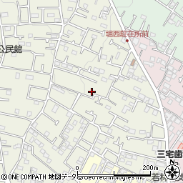 神奈川県秦野市堀西890周辺の地図