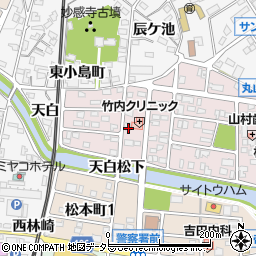愛知県犬山市丸山天白町62周辺の地図