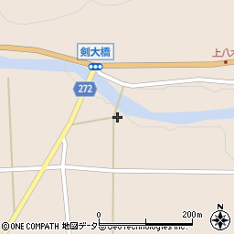 兵庫県養父市八鹿町八木2363周辺の地図