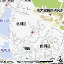 愛知県犬山市犬山北別祖88周辺の地図