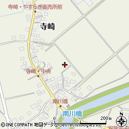 千葉県長生郡睦沢町寺崎周辺の地図