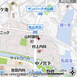 愛知県犬山市丸山天白町193周辺の地図