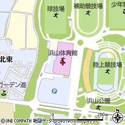 島根県立浜山公園　管理センター周辺の地図