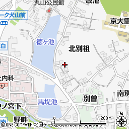 愛知県犬山市犬山北別祖32周辺の地図