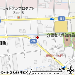 島根県出雲市江田町269周辺の地図