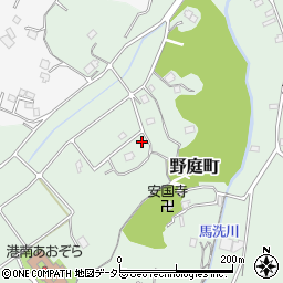 神奈川県横浜市港南区野庭町2165周辺の地図