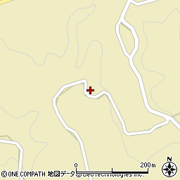 長野県下伊那郡泰阜村3605周辺の地図