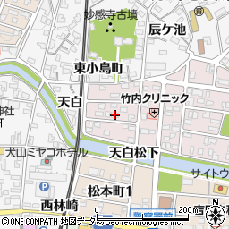 愛知県犬山市丸山天白町30周辺の地図
