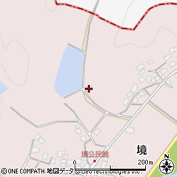 鳥取県西伯郡南部町境741周辺の地図