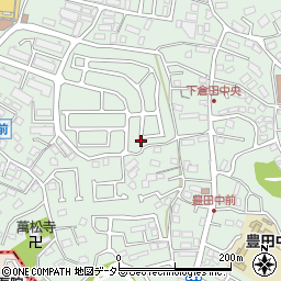 神奈川県横浜市戸塚区下倉田町周辺の地図