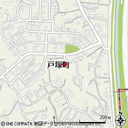 神奈川県横浜市戸塚区戸塚町2671-1周辺の地図