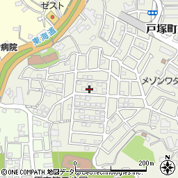 神奈川県横浜市戸塚区戸塚町1905-10周辺の地図