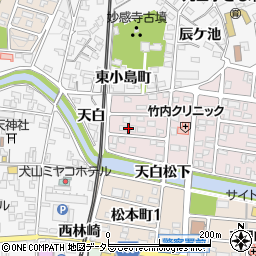 愛知県犬山市丸山天白町33周辺の地図