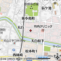 愛知県犬山市丸山天白町32周辺の地図