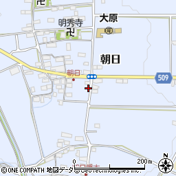 滋賀県米原市朝日560-5周辺の地図