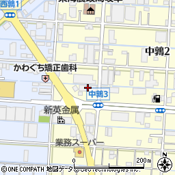 薮田精密周辺の地図