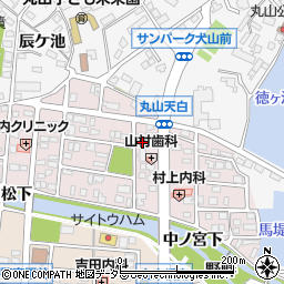 愛知県犬山市丸山天白町180周辺の地図