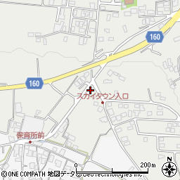 鳥取県西伯郡伯耆町大殿1914-1周辺の地図