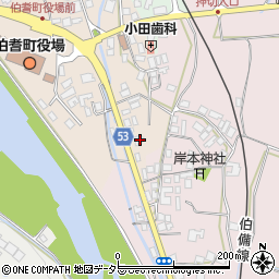鳥取県西伯郡伯耆町吉長6周辺の地図