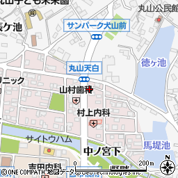 愛知県犬山市丸山天白町192周辺の地図