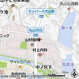 愛知県犬山市丸山天白町192-2周辺の地図