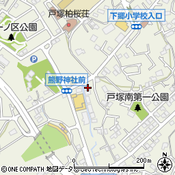 神奈川県横浜市戸塚区戸塚町1552-1周辺の地図