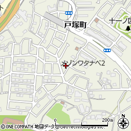 神奈川県横浜市戸塚区戸塚町2148-6周辺の地図