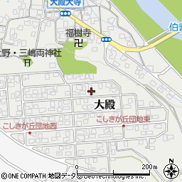 鳥取県西伯郡伯耆町大殿1218-23周辺の地図