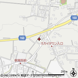 鳥取県西伯郡伯耆町大殿1871周辺の地図