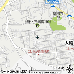 鳥取県西伯郡伯耆町大殿1424-3周辺の地図