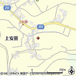 鳥取県米子市上安曇周辺の地図