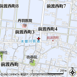 ＮＴＴ西日本岐阜支店前宮電話交換所周辺の地図