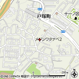 神奈川県横浜市戸塚区戸塚町2148-4周辺の地図