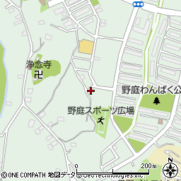 神奈川県横浜市港南区野庭町667-44周辺の地図