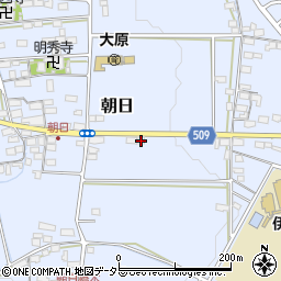 滋賀県米原市朝日378周辺の地図