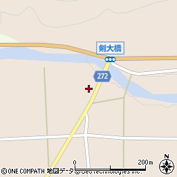 兵庫県養父市八鹿町八木2370周辺の地図