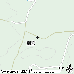 兵庫県養父市別宮658周辺の地図