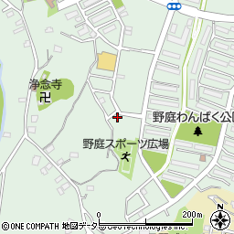 神奈川県横浜市港南区野庭町667-43周辺の地図