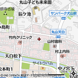 愛知県犬山市丸山天白町139周辺の地図